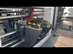 Ζαρωμένη μηχανή κιβωτίων χαρτοκιβωτίων