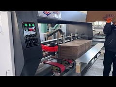 Ζαρωμένη μηχανή κιβωτίων χαρτοκιβωτίων