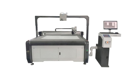 Cnc 2500mm ζαρωμένος χαρτοκιβωτίων κιβωτίων κόπτης δειγμάτων χαρτονιού μηχανών ψηφιακός