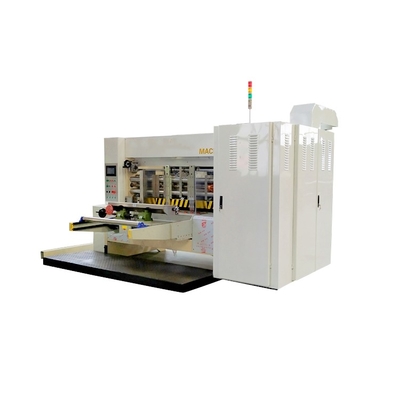 2600mm ζαρωμένη χαρτοκιβωτίων κιβωτίων αυλάκωση εκτύπωσης Flexo χρώματος μηχανών ενιαία