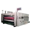 Αυτόματος τροφοδότης 6 μηχανή Slotter εκτυπωτών Flexo χρωμάτων για το ζαρωμένο κιβώτιο χαρτοκιβωτίων