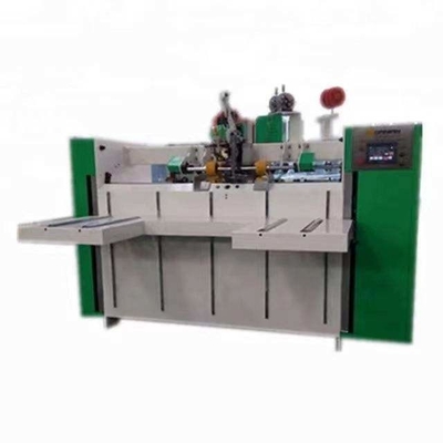 Εγχειρίδιο κυματοειδούς χαρτοκιβωτίου Stitching Machiner Four Servo
