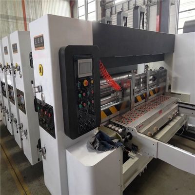Ηλεκτρονικός Εκτυπωτής Flexo Κοπτικό Μηχάνημα Κατασκευής Κυματοειδών Κιβωτίων
