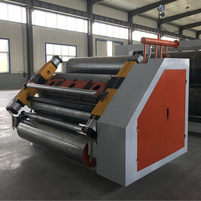 Πνευματική Drive αυτόματη 1600mm ενιαία ζαρωμένη Facer μηχανή κιβωτίων χαρτοκιβωτίων