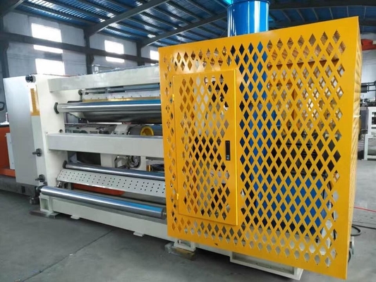 3 στρώμα 1600mm γραμμή προϊόντων ζαρωμένου χαρτονιού αυτόματη